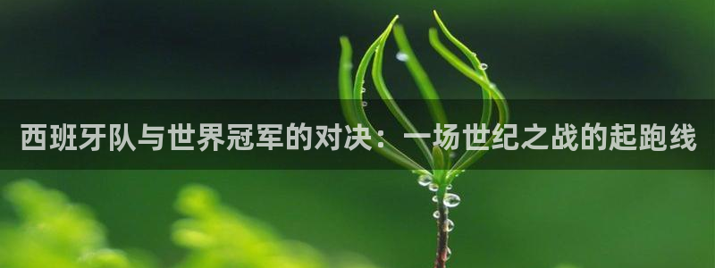 世界杯预选赛赛程时间表:西班牙队与世界冠军的对决:一场世纪之战的起跑线